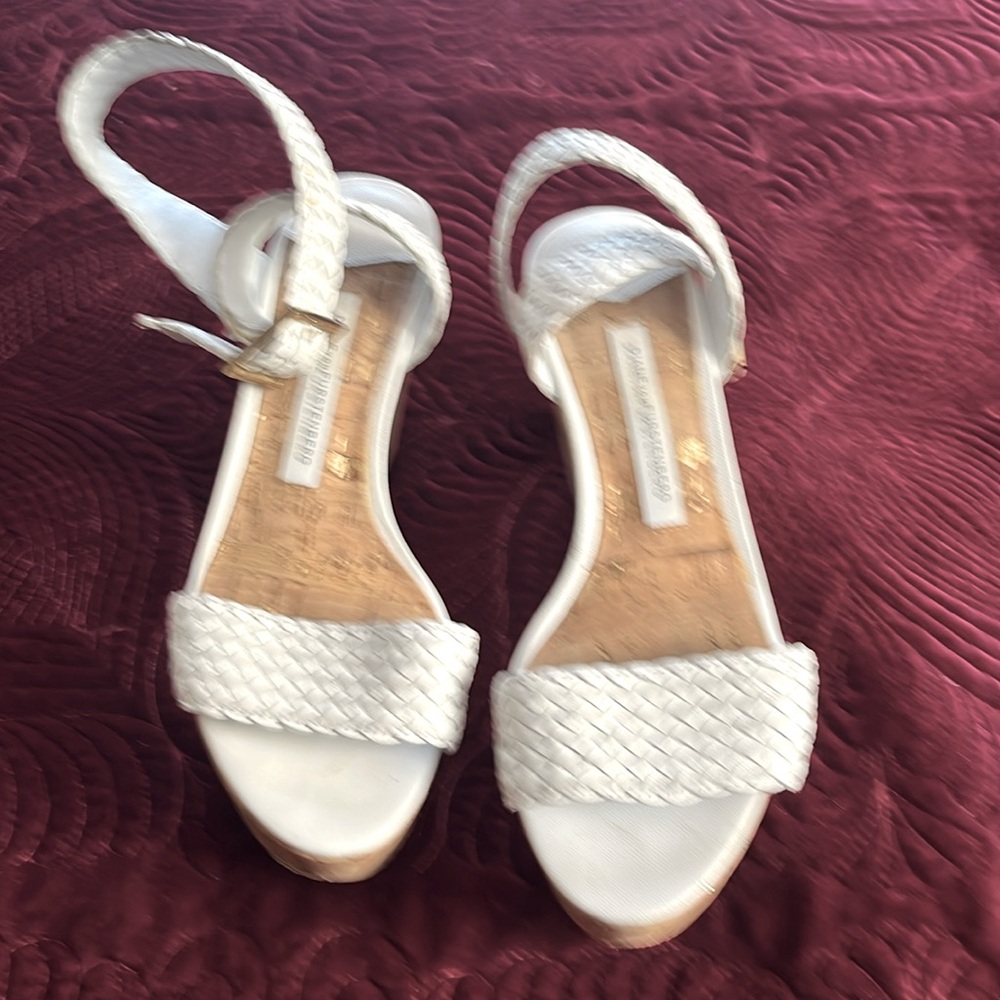 Diane von Furstenberg.Wedges